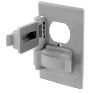 Tapa Interperie Doble Plastica
