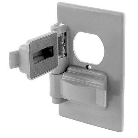 Tapa Interperie Doble Plastica