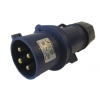 Clavija 32Amp 3P+T IP44 Famatel Azul