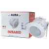 Sensor Techo 360° Incrustar Tipo Bala