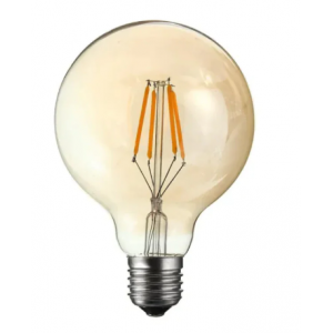 Bombillo Led Filamento Globo Golden G95 E27