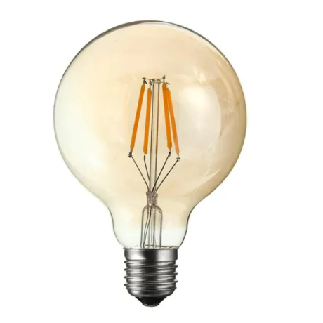 Bombillo Led Filamento Globo Golden G95 E27