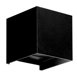 APLIQUE AJUSTABLE 6W NEGRO CUADRADO