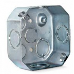 Caja Octagonal Galvanizada Retie Cal 20
