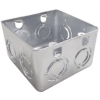 Caja 10x10 Doble Fondo Galvanizada Retie