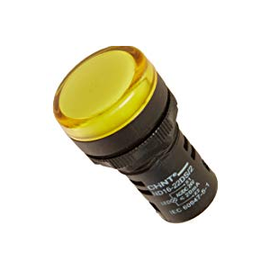 Piloto Led Luminoso 22mm Amarillo
