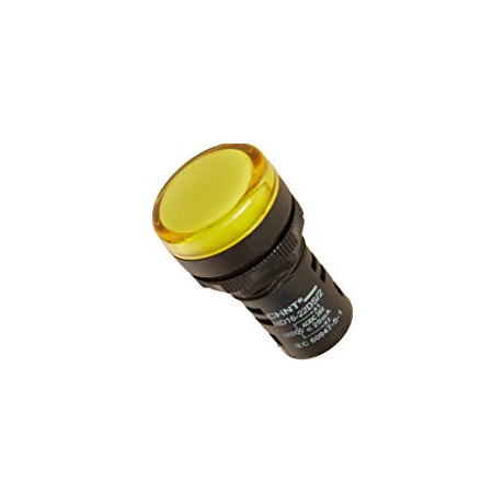 Piloto Led Luminoso 22mm Amarillo