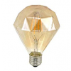 Bombillo Led Filamento E27 Pirámide Cálido