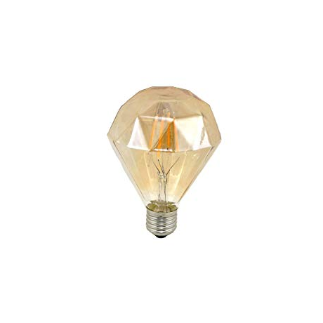Bombillo Led Filamento E27 Pirámide Cálido