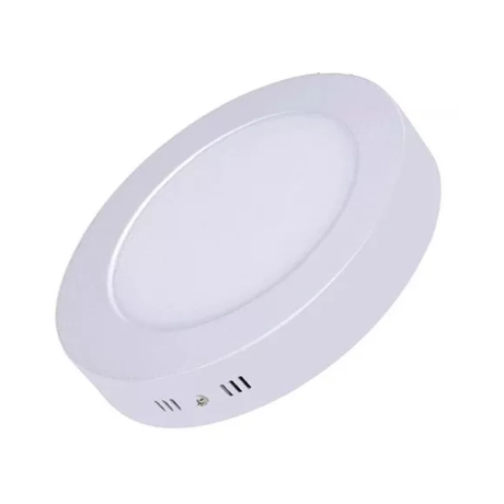 Panel Led 12W Redondo Sobreponer