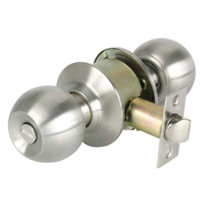 CERRADURA POMO ACERO INOX