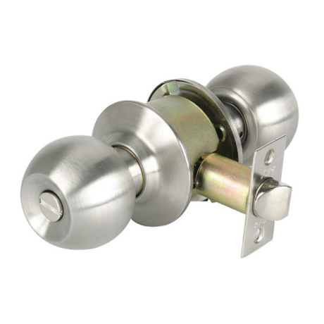 CERRADURA POMO ACERO INOX