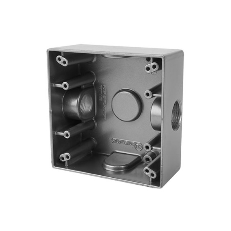 Caja 2400 ALUMINIO salida 1/2