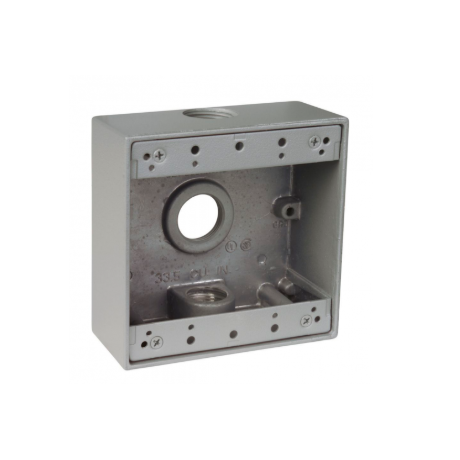 Caja 2400 ALUMINIO Salida 3/4