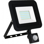 Reflector Led 30W con Sensor de Movimiento IP 65 luz blanca