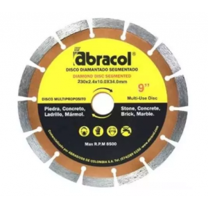 Disco Diamantado Segmentado 9" irwin