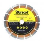 Disco Diamantado Segmentado 9" Abracol