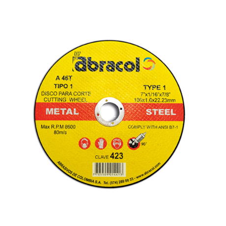 Disco Corte 7" Dewalt x 2 Unidades
