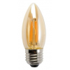 Bombillo Led Filamento E 27 Vela