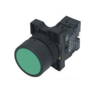 Pulsador Verde 22 mm