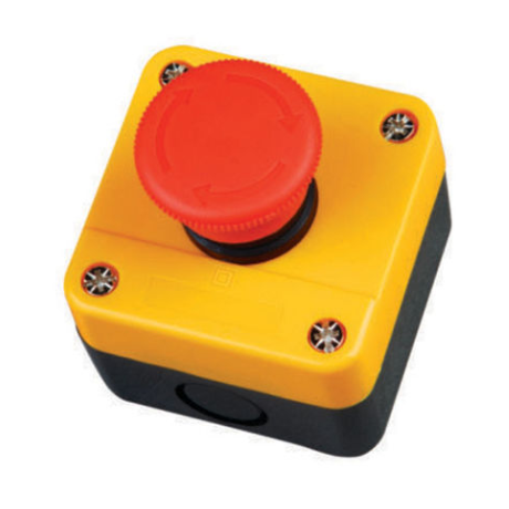 Parada de Emergencia 22 mm Con Caja