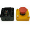 Parada de Emergencia 22 mm Con Caja