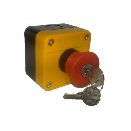Parada de Emergencia 22 mm Con Caja
