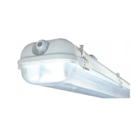 Lampara Hermetica 1.20 con 2 Tubos Led 18w