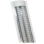 Lampara Rejilla con 2 Tubos Led 8.5w T8