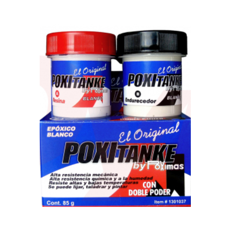 Poxitanke Metálico POXIMAS X 85 Gramos