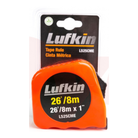 Flexometro 5 Mt LUFKIN L 516 Naranja