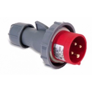 Clavija 32Amp 3P+T IP67 Famatel Roja