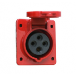 Toma 32 AMP 3P+T Incrustar IP44  FAMATEL