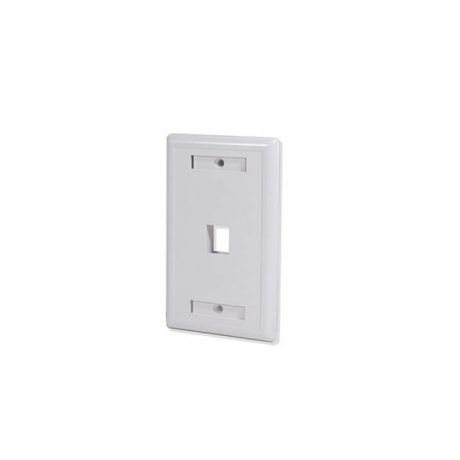 Face Plate sencillo X 4 unidades