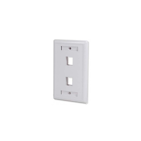 Face Plate sencillo X 4 unidades
