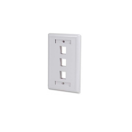 Face Plate sencillo X 4 unidades