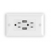 Toma Corriente Doble  + Puerto USB VESTA